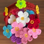 تصویر سبد کوچک گل 