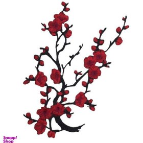 تصویر تکه دوزی مدل گل 