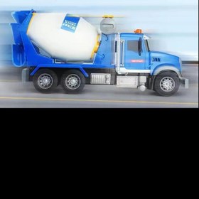 تصویر اسباب بازی مدل ماشین میکسر طرح دودزا باطری خور سرعتی کد 811-1 