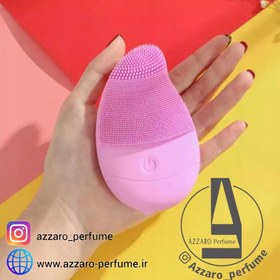 تصویر برس پاک کننده صورت سیلیکونی مینی ماساژور برقی پاک کننده عمیق Deep cleansing mini electric massager silicone facial cleansing brush