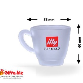 تصویر فنجان شیشه ای- کد4424 