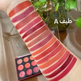 تصویر پالت رژ 24رنگ مخملی و خوشبو Lipstick