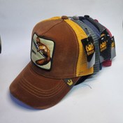 تصویر کلاه گورین تمام مخمل طرح سنجاب 