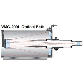 تصویر تلسکوپ ویکسن 200 میلیمتری VMC200L 