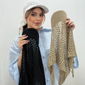 تصویر دورگ قلاب بافی نقابدار 