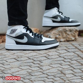 تصویر نایک ایر جردن وان Jordan 1 Mid White Shadow 