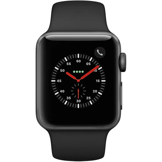 Apple watch 42mm space gray aluminum 2025 black sport band