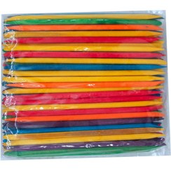 تصویر عقب زن چوبی 100 عددی رنگی 