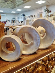 تصویر گلدان حلقه سالونگ سه عددی 