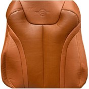 تصویر روکش صندلی هایما X7 چرم رنگ مارون 