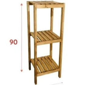 تصویر استند چوبی سه طبقه مدل GOGD-TD55 