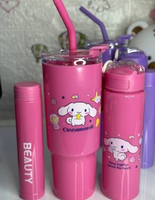 تصویر قمقمه 3 تکه کرومی 