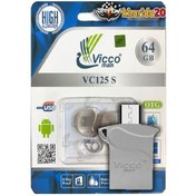 تصویر فلش ۶۴ گیگ ویکومن Vicco VC125S OTG ا Vicco Man VC125S 64GB OTG USB2.0 Flash Drive Vicco Man VC125S 64GB OTG USB2.0 Flash Drive
