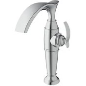 تصویر شیر روشویی  شودر مدل گلوریس پایه بلند کروم shouder basin faucet gloris