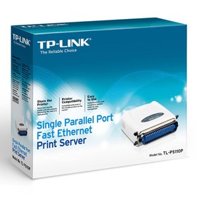 تصویر پرینت سرور تی پی لینک مدل TL-PS110P ا TPLINK TL-PS110P Ethernet Print Server TPLINK TL-PS110P Ethernet Print Server
