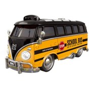 تصویر اسباب بازی ماشین فلزی فولکس اتوبوس مدرسه دودزا School Bus 