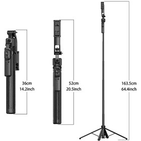 تصویر خرید سه پایه نگهدارنده گوشی C17 | ردیابی هوشمند چهره ۳۶۰ درجه 