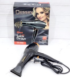 تصویر سشوار سالن دیزاین برند دسینی مدل 2025 وارداتی امارات Salon hair dryer, Dessini brand, model 2025, imported from the UAE