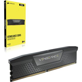 تصویر رم کامپیوتر DDR5 دو کاناله 5200 مگاهرتز CL40 کورسیر مدل VENGEANCE ظرفیت Corsair VENGEANCE DDR5 5200MHz