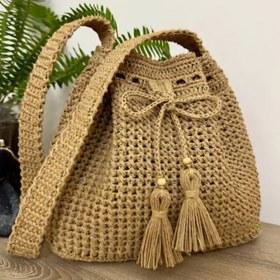 تصویر کیف بافتنی 