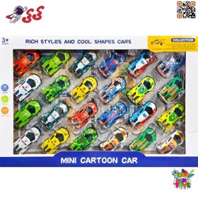 تصویر اسباب بازی ماشین فلزی لامبورگینی 24 عددی MINI CARS 6612 