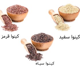 تصویر کینوا سه رنگ 