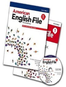 تصویر سری 5 جلدی امریکن انگلیش فایل ویرایش سوم American English File Third Edition Book Series 