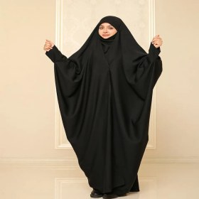 تصویر چادر بحرینی کرپ 