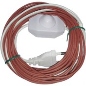 تصویر المنت حرارتی گرمایش تخت و تشک سیمی سیلیکونی کد ۱۰ 