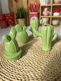 تصویر کاکتوس سرامیکی کیوت 
