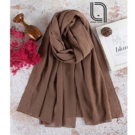 تصویر شال کراش ترک - کاراملی 