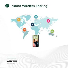 تصویر قاب عکس دیجیتال گرین لاین مدل GNDGPICFRM سایز ۱۰٫۱ اینچ لمسی 