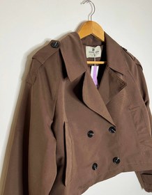 تصویر ترنچ کت کوتاه کد M673 