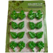 تصویر گیره نگهدارنده مدل برگ بسته 16 عددی 