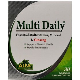 تصویر مولتی دیلی آلفا ویتامینز (30 عددی) Alfa Vitamins Multi Daily