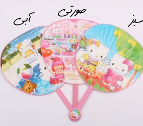 تصویر بادبزن هلوکیتی Hello kitty 