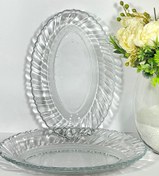 تصویر دیس بلور کاوه مدل دایانا سایز بزرگ کد 36 بسته ۲ عددی 