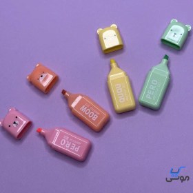 تصویر هایلایتر تدی ۴ رنگ بسته ۴ عددی 