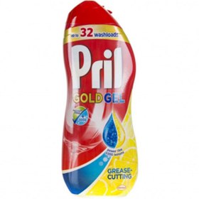 تصویر ژل ماشین ظرفشویی پریل (Pril) دو فاز (650ml) رایحه لیمو 