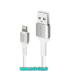 تصویر کابل تبدیل USB به لایتنینگ کلومن مدل KD-25 طول 1 متر Koluman KD-25 USB To Lightining 1M