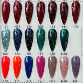 تصویر لاک ژل واینی لوکس new 