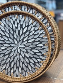 تصویر سینی صدفی کد 13 