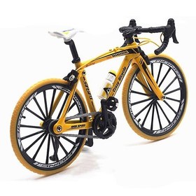 تصویر ماکت دوچرخه کورسی 1.10 Alloy Diecast Metal Bicycle Road Bike 