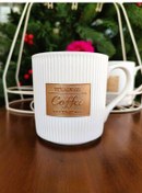 تصویر ماگ فنجان طلای DROIT WHITE 375 میلی لیتر 1 قطعه Madame Coco 