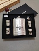 تصویر ست هیپ فلاسک جک دنیلز Jack Daniels Hip Flask Set