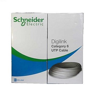تصویر کابل شبکه Cat 6 UTP حلقه ای Schneider Digilink ا Schneider Digilink CAT6 UTP Cable Schneider Digilink CAT6 UTP Cable