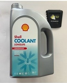 تصویر ضدیخ خنک کننده LONGLIFE کنسانتره 3 LT شل اورحینال Shell 