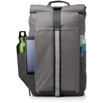 خرید و قیمت کوله پشتی خاکستری اچ پی مدل hp Pavilion Rolltop ا hp Pavilion  Rolltop grey backpack | ترب