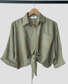 تصویر بلوز گره ای 