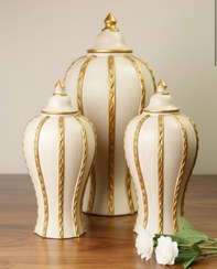 تصویر جینجر جار یا بانکه زنجیری ژینا - کرمی / کوچک 